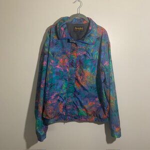 Vintage 90s Forrester's Gore-Tex Abstract Gorpcore Men's Windbreaker Jacket XL